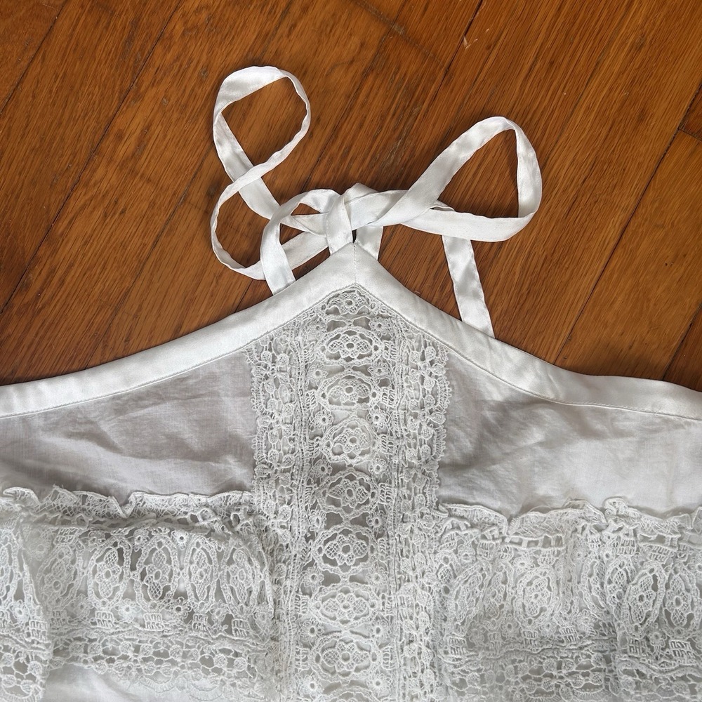 Urban Outfitter Tunic Halter Top Lace Large - Picture 4 of 7